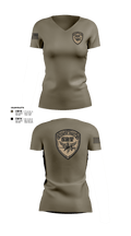Kemper County Sheriff’s Office 63842297 Women's Short Sleeve V-neck Shirt - 2