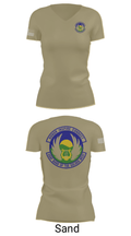USAF Band of the Golden West 2568323 Women's Short Sleeve V-neck Shirt - 44