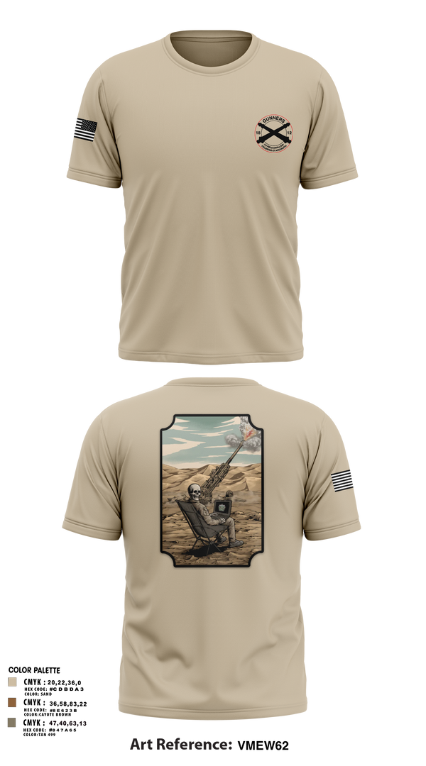Old School Cotton Feel Shirt, C-BTRY FDC, Army, Teamtime, Team time, sublimation, custom sports apparel, team uniforms, spirit wear, spiritwear, sports uniforms, custom shirts, team store, custom team store, fundraiser sports, apparel fundraiser