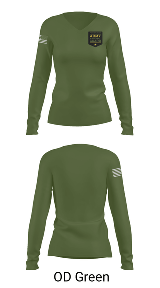 Womens Long Sleeve Vneck Shirt, Recruiting, National Guard, Teamtime, Team time, sublimation, custom sports apparel, team uniforms, spirit wear, spiritwear, sports uniforms, custom shirts, team store, custom team store, fundraiser sports, apparel fundraiser