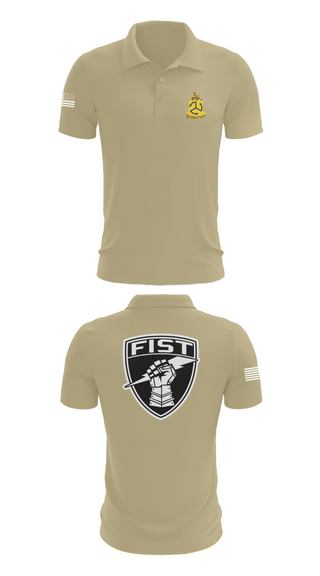 Short Sleeve Performance Polo, 1-200 Infantry, National Guard, Teamtime, Team time, sublimation, custom sports apparel, team uniforms, spirit wear, spiritwear, sports uniforms, custom shirts, team store, custom team store, fundraiser sports, apparel fundraiser