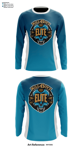 Long Sleeve Shooting Shirt, KILLA BOYZ ELITEKILLA BOYZ ELITE, Men's Basketball, Teamtime, Team time, sublimation, custom sports apparel, team uniforms, spirit wear, spiritwear, sports uniforms, custom shirts, team store, custom team store, fundraiser sports, apparel fundraiser