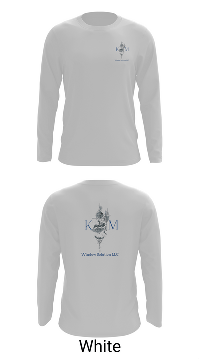 K&M window solutions llc 44492171 Long Sleeve Performance Shirt 7