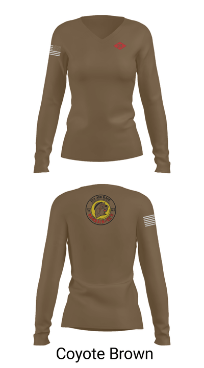 NMCB 25 CTG 56.2 1038255 Women's Long Sleeve V-neck Shirt - 16