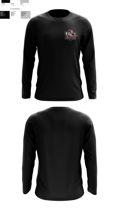Lawrence Road Middle School 96627466 Long Sleeve Performance Shirt - 2