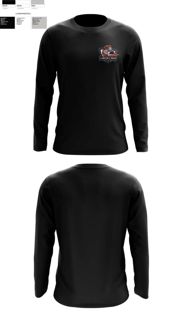 Long Sleeve Performance Shirt, Lawrence Road Middle School, , Teamtime, Team time, sublimation, custom sports apparel, team uniforms, spirit wear, spiritwear, sports uniforms, custom shirts, team store, custom team store, fundraiser sports, apparel fundraiser