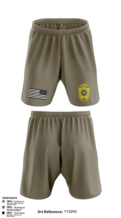 HCSO CNT 41668250 Athletic Shorts With Pockets - 1