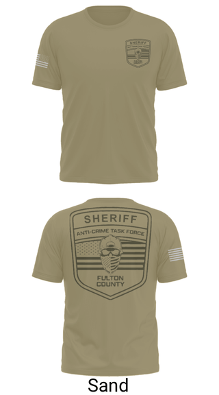 Old School Cotton Feel Shirt, Fulton County Anti-Crime Task Force, , Teamtime, Team time, sublimation, custom sports apparel, team uniforms, spirit wear, spiritwear, sports uniforms, custom shirts, team store, custom team store, fundraiser sports, apparel fundraiser