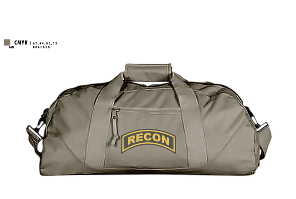 Duffle Bag, Recon, Army, Teamtime, Team time, sublimation, custom sports apparel, team uniforms, spirit wear, spiritwear, sports uniforms, custom shirts, team store, custom team store, fundraiser sports, apparel fundraiser