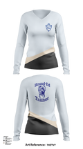 Hounded 82283607 Women's Long Sleeve V-neck Shirt - 51