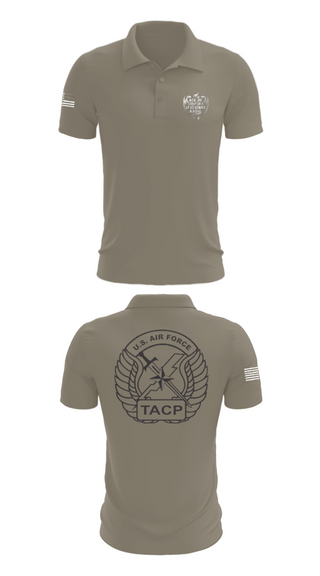 Short Sleeve Performance Polo, 18th Air Support Operations Group, Air Force, Teamtime, Team time, sublimation, custom sports apparel, team uniforms, spirit wear, spiritwear, sports uniforms, custom shirts, team store, custom team store, fundraiser sports, apparel fundraiser
