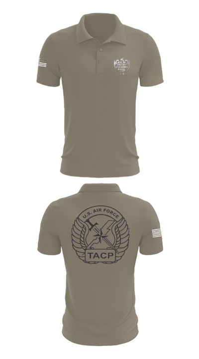 18th Air Support Operations Group 80875786 Short Sleeve Performance Polo - 67