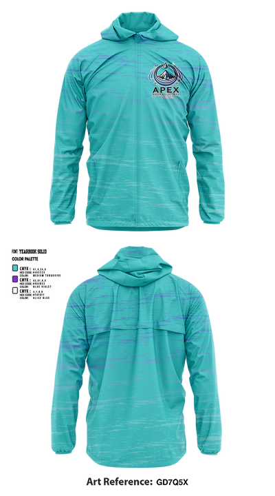 Apex Wash Solutions 8545234 Windbreaker - 1