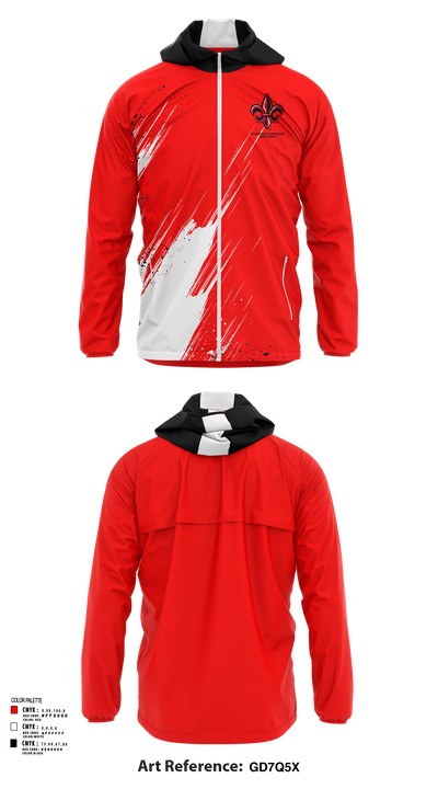 Calhoun County High School Cross Country 14080090 Windbreaker - 104