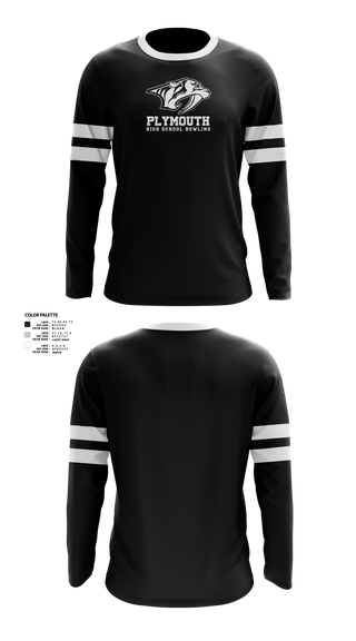 Long Sleeve Performance Shirt, Plymouth Bowling, Bowling, Teamtime, Team time, sublimation, custom sports apparel, team uniforms, spirit wear, spiritwear, sports uniforms, custom shirts, team store, custom team store, fundraiser sports, apparel fundraiser