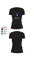 539th CTC(L) 64656051 Women's Short Sleeve V-neck Shirt - 24