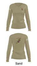 3rd G Co v2/8 21676993 Women's Long Sleeve V-neck Shirt - 97