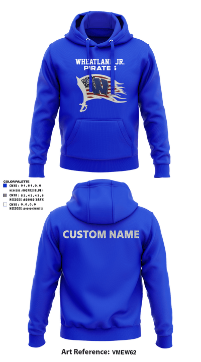 Wheatland youth football and cheer 53677637 Hoodie - 10