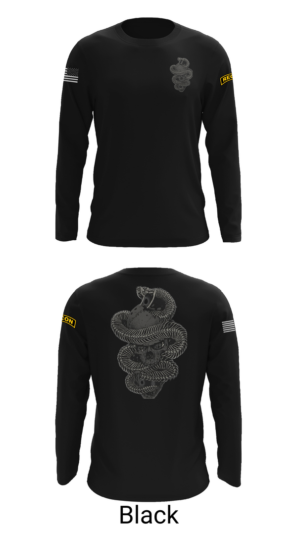 Long Sleeve Performance Shirt, HHC 1-8IN SCT, Army, Teamtime, Team time, sublimation, custom sports apparel, team uniforms, spirit wear, spiritwear, sports uniforms, custom shirts, team store, custom team store, fundraiser sports, apparel fundraiser