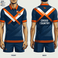 College Place High School Cross Country 5484368 Short Sleeve Performance Polo - 1