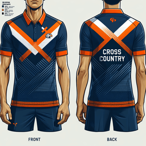 Short Sleeve Performance Polo, College Place High School Cross Country, Cross Country, Teamtime, Team time, sublimation, custom sports apparel, team uniforms, spirit wear, spiritwear, sports uniforms, custom shirts, team store, custom team store, fundraiser sports, apparel fundraiser