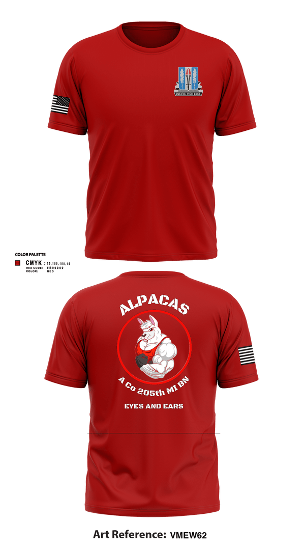 Short Sleeve Performance Shirt, HHD, 205th MI BN, Army, Teamtime, Team time, sublimation, custom sports apparel, team uniforms, spirit wear, spiritwear, sports uniforms, custom shirts, team store, custom team store, fundraiser sports, apparel fundraiser
