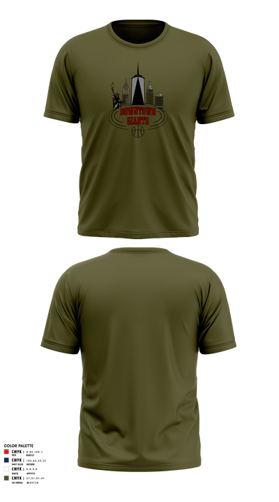 DTG Basketball 62816141 Short Sleeve Performance Shirt - 10