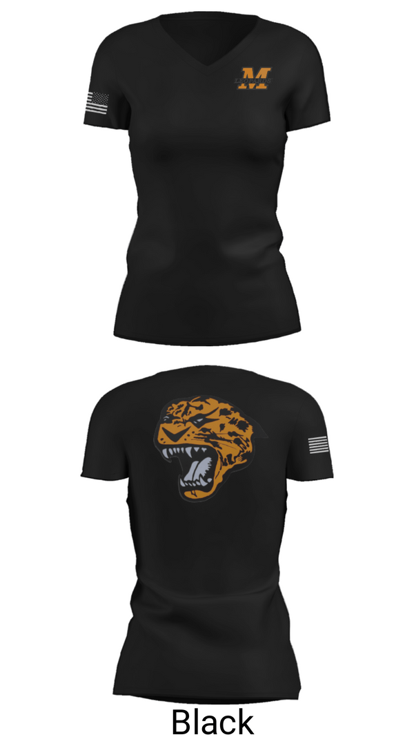Women's Short Sleeve Vneck Shirt, Malvern High School Volleyball, Women's Volleyball, Teamtime, Team time, sublimation, custom sports apparel, team uniforms, spirit wear, spiritwear, sports uniforms, custom shirts, team store, custom team store, fundraiser sports, apparel fundraiser