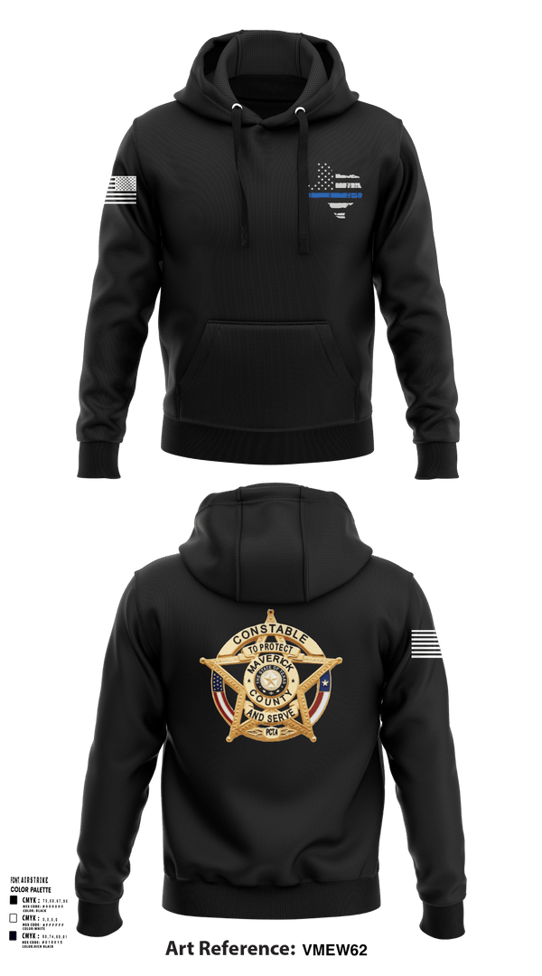 Hoodie, Maverick County Constable PCT 4, , Teamtime, Team time, sublimation, custom sports apparel, team uniforms, spirit wear, spiritwear, sports uniforms, custom shirts, team store, custom team store, fundraiser sports, apparel fundraiser