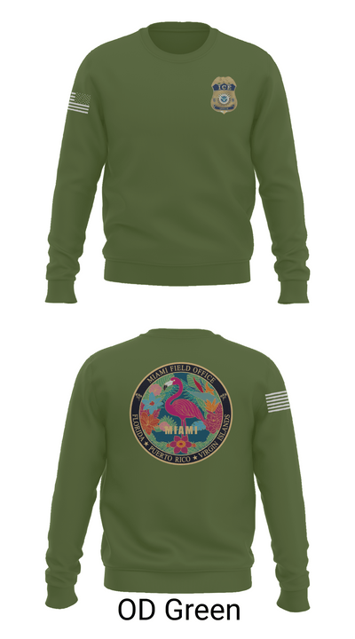 Criminal Apprehension Program 50109474 Crew Neck Sweatshirt - 43