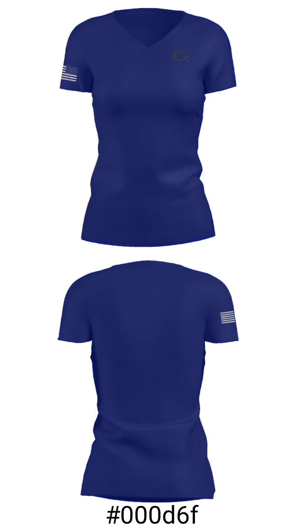 Women's Short Sleeve Vneck Shirt, Grace, Cheer, Teamtime, Team time, sublimation, custom sports apparel, team uniforms, spirit wear, spiritwear, sports uniforms, custom shirts, team store, custom team store, fundraiser sports, apparel fundraiser