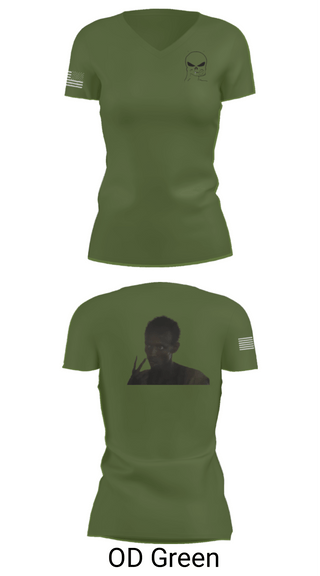 Womens Short Sleeve Vneck Shirt, B Co, 303d IEW BN, Army, Teamtime, Team time, sublimation, custom sports apparel, team uniforms, spirit wear, spiritwear, sports uniforms, custom shirts, team store, custom team store, fundraiser sports, apparel fundraiser
