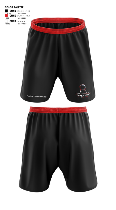 PARS FROM MARS 57379253 Athletic Shorts With Pockets - 1 (1)