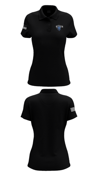Women's Short Sleeve Performance Polo, Sparta, Track & Field, Teamtime, Team time, sublimation, custom sports apparel, team uniforms, spirit wear, spiritwear, sports uniforms, custom shirts, team store, custom team store, fundraiser sports, apparel fundraiser