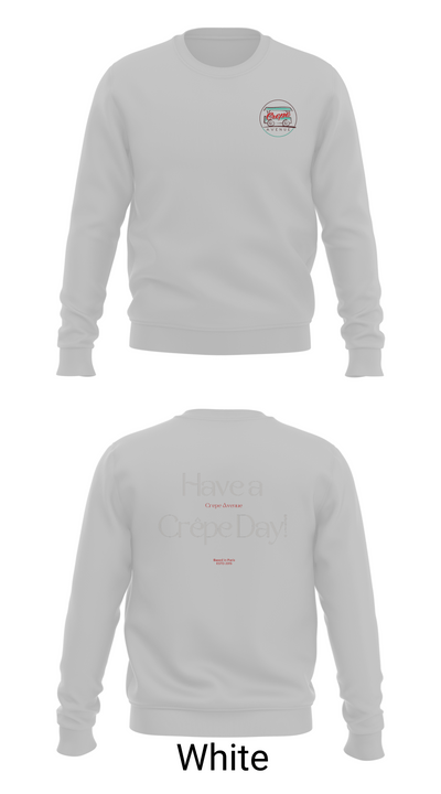 Crepe Avenue 9690947 Crew Neck Sweatshirt - 2