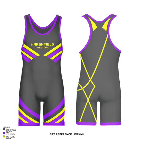 Wrestling Singlet, Marshfield, Wrestling, Teamtime, Team time, sublimation, custom sports apparel, team uniforms, spirit wear, spiritwear, sports uniforms, custom shirts, team store, custom team store, fundraiser sports, apparel fundraiser