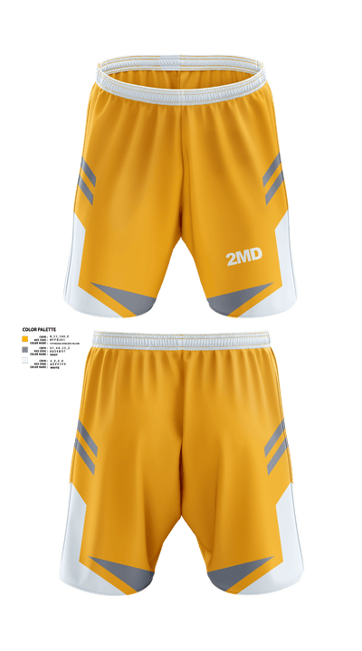 2MD 67087684 Athletic Shorts With Pockets - 1