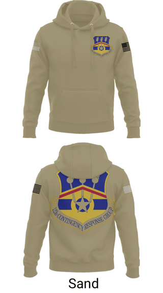 Hoodie, 123d Contingency Response Group, Air Force, Teamtime, Team time, sublimation, custom sports apparel, team uniforms, spirit wear, spiritwear, sports uniforms, custom shirts, team store, custom team store, fundraiser sports, apparel fundraiser