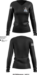undefined Women's Long Sleeve V-neck Shirt - 28