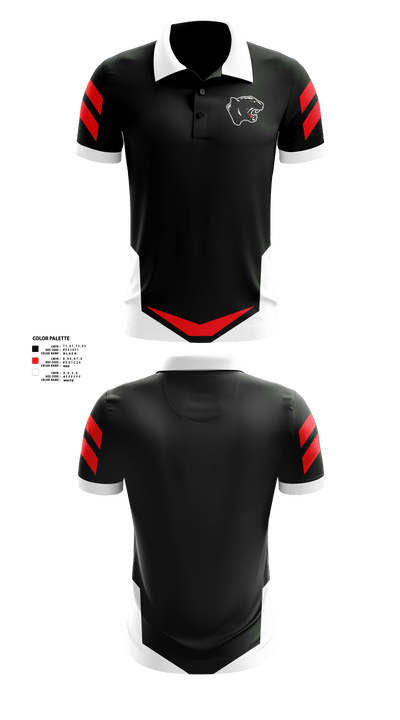 Schuylkill Valley High School Wrestling 12382271 Short Sleeve Performance Polo - 1