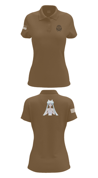 Womens Short Sleeve Performance Polo, State of Hawaii Department of the Attorney General (HIAG) Civil Rights Investigations Unit, Police, Teamtime, Team time, sublimation, custom sports apparel, team uniforms, spirit wear, spiritwear, sports uniforms, custom shirts, team store, custom team store, fundraiser sports, apparel fundraiser