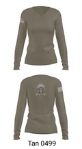 1/149th BCO INF REG 3rd PLT 77342466 Women's Long Sleeve V-neck Shirt - 77