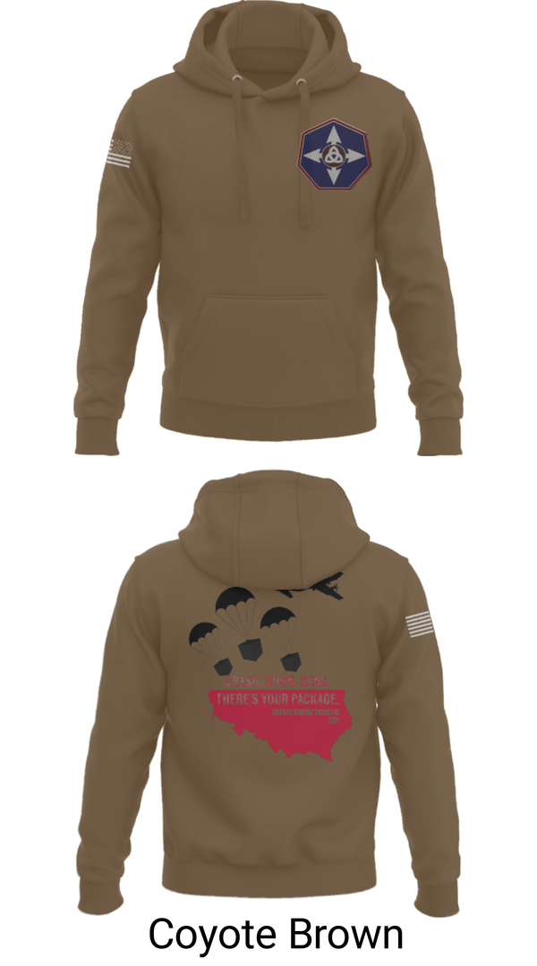 Hoodie, 909th HR Company, Army, Teamtime, Team time, sublimation, custom sports apparel, team uniforms, spirit wear, spiritwear, sports uniforms, custom shirts, team store, custom team store, fundraiser sports, apparel fundraiser
