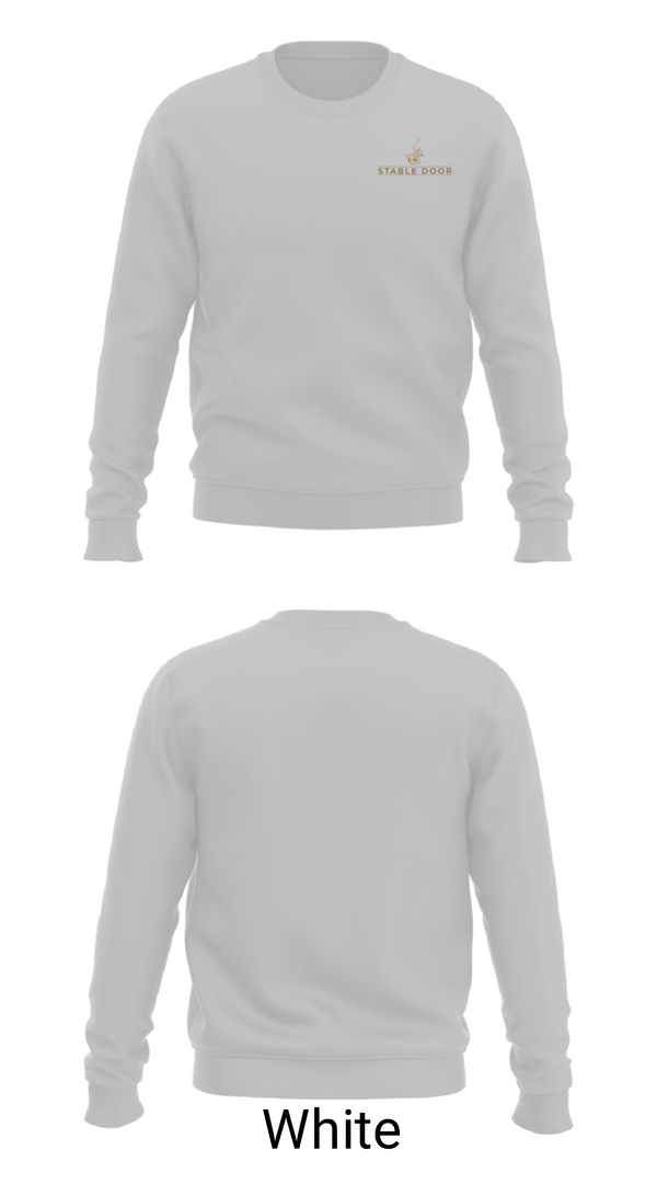 Crew Neck Sweatshirt, Stable DoorStable Door, , Teamtime, Team time, sublimation, custom sports apparel, team uniforms, spirit wear, spiritwear, sports uniforms, custom shirts, team store, custom team store, fundraiser sports, apparel fundraiser