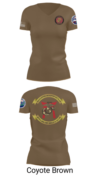 Women's Short Sleeve Vneck Shirt, MCIPAC, Marines, Teamtime, Team time, sublimation, custom sports apparel, team uniforms, spirit wear, spiritwear, sports uniforms, custom shirts, team store, custom team store, fundraiser sports, apparel fundraiser