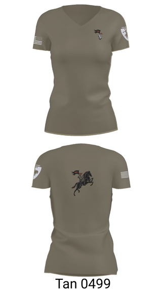 Womens Short Sleeve Vneck Shirt, Oklahoma State University Ranger Challenge, Army, Teamtime, Team time, sublimation, custom sports apparel, team uniforms, spirit wear, spiritwear, sports uniforms, custom shirts, team store, custom team store, fundraiser sports, apparel fundraiser