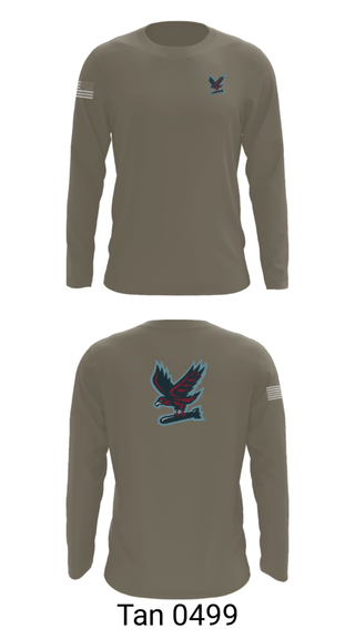 Long Sleeve Performance Shirt, Hawksquad, Air Force, Teamtime, Team time, sublimation, custom sports apparel, team uniforms, spirit wear, spiritwear, sports uniforms, custom shirts, team store, custom team store, fundraiser sports, apparel fundraiser
