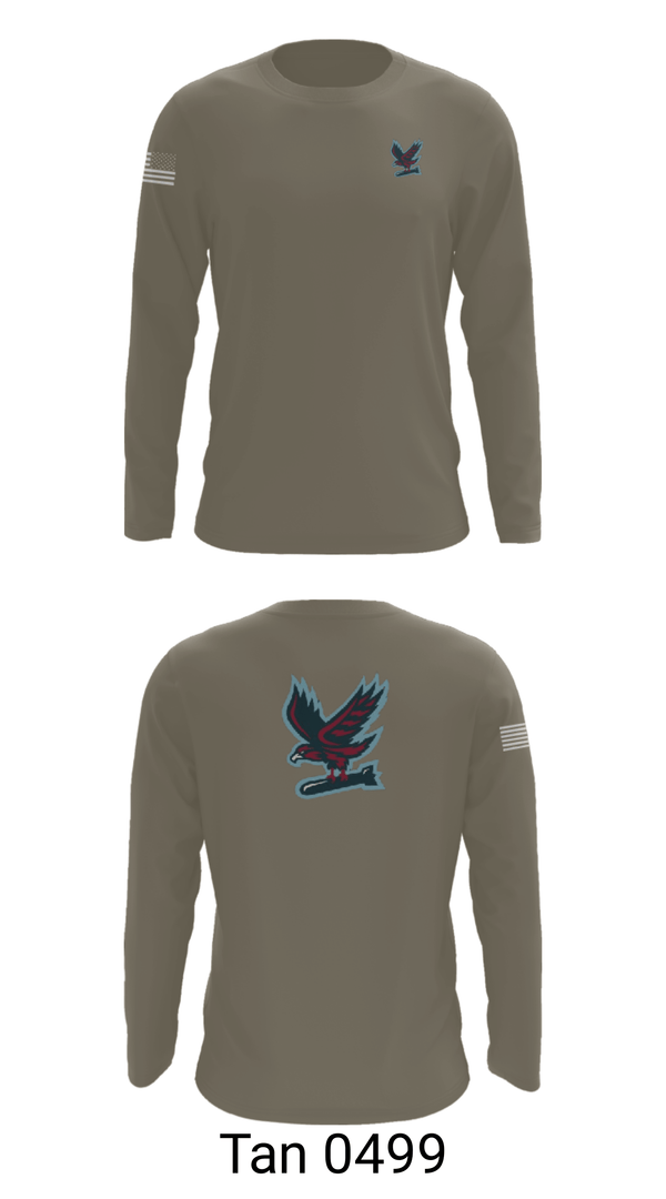 Long Sleeve Performance Shirt, Hawksquad, Air Force, Teamtime, Team time, sublimation, custom sports apparel, team uniforms, spirit wear, spiritwear, sports uniforms, custom shirts, team store, custom team store, fundraiser sports, apparel fundraiser