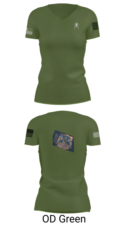 TITAN BN 10830522 Women's Short Sleeve V-neck Shirt - 48