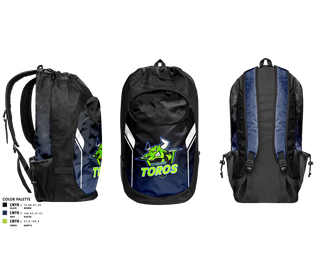 Gear Bag, Northeast Toros Football, Football, Teamtime, Team time, sublimation, custom sports apparel, team uniforms, spirit wear, spiritwear, sports uniforms, custom shirts, team store, custom team store, fundraiser sports, apparel fundraiser